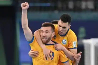 Казахстан обыграл Португалию на ЧМ по футзалу