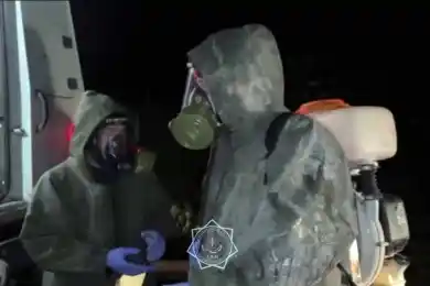 В Сарыобе разлилась кислота из цистерны: какие принимаются меры