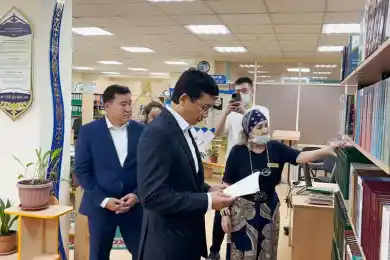 Министр просвещения посетил школу-долгострой в Нур-Султане