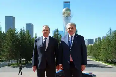 Кошербаев и Лавров обсудили подготовку к визиту Путина