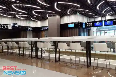 Крутой дизайн везде: как выглядит аэропорт в Туркестане