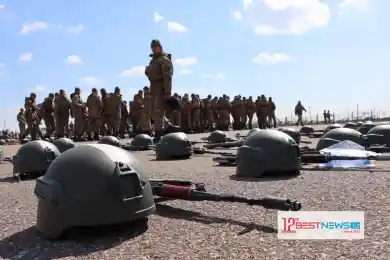 Как главред Bestnews.kz Жанар Сердалина готовилась к параду вместе с военнослужащими Нацгвардии РК - часть 2