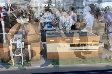 Журналистам показали макет первой АЭС на территории в Казахстане