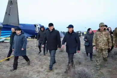 "В авиакатастрофе в Актау погибли 38 человек" - Бозумбаев