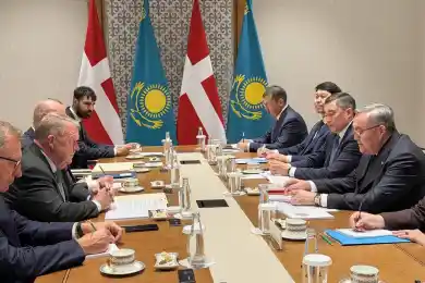 Министры иностранных дел Республики Казахстан и Королевства Дания проводят переговоры в Астане