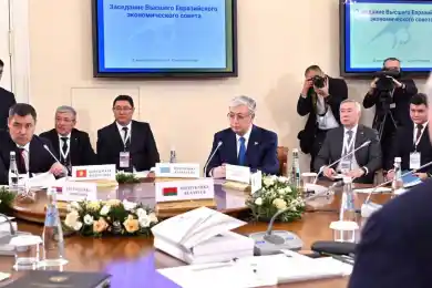 Токаев принял участие в заседании ВЕЭС в узком составе