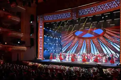 Президент Казахстана посетил торжественный концерт 