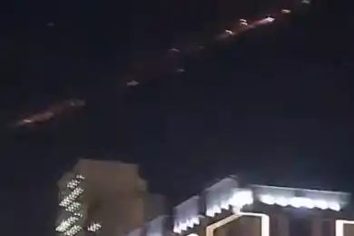 Жители Астаны увидели в небе загадочное явление