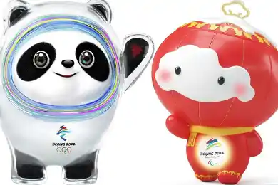 Конечно: панда: Китай представил талисманы Олимпиады-2022