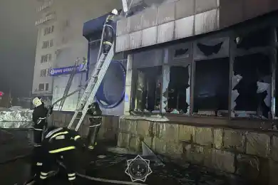 Крупный пожар в Петропавловске – эвакуировано 68 жильцов