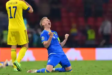 Сборная Украины вырвала победу у Швеции и сыграет с Англией в 1/4 