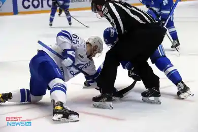 Прямая трансляция матча "Динамо" (Москва) - "Барыс" 