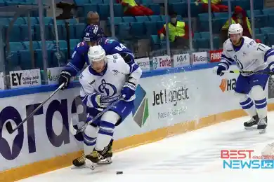 «Барыс» пропустил от «Динамо» три шайбы в первом периоде