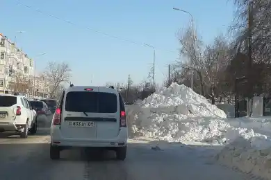 МВД: снег в Нур-Султане может спровоцировать повышение уровня воды во время паводков