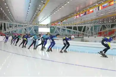 В Нур-Султане стартовал чемпионат по шорт-треку