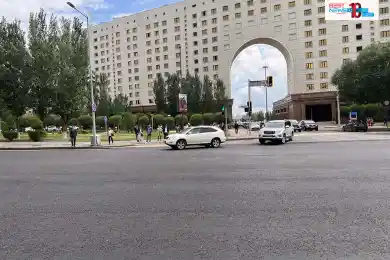 Когда возле столичного Дома министерств обновят разметку