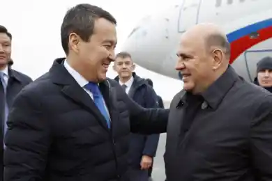 Мишустин прибыл в Астану - фото