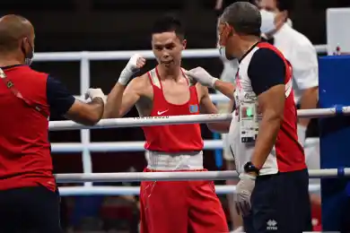 Ефрейтор Бибосынов: уникальное фото призера Токио-2022 в военной форме