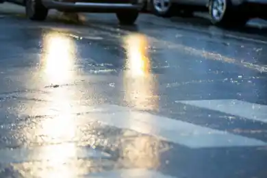 Из-за гололеда в Караганде водитель автобуса задавил пешехода