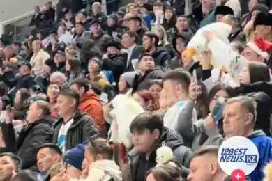 После матча Барыс-Сибирь пройдет "мишкопад" на арене