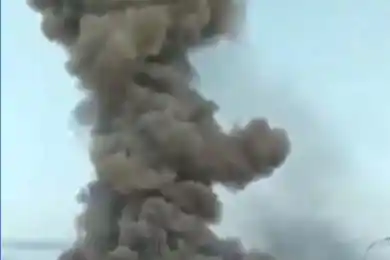 Загорелся армейский склад в Таразе - Минобороны РК