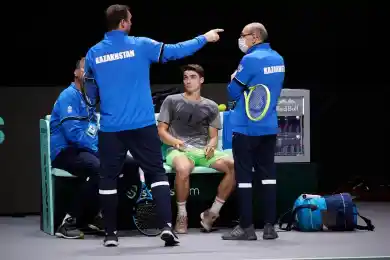 Сборная Казахстана сегодня начнет матчи на Davis Cup