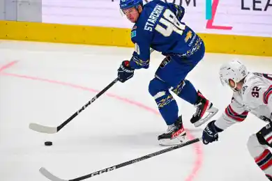 Хет-трик Старченко принес Барысу победу над Нефтехимиком 