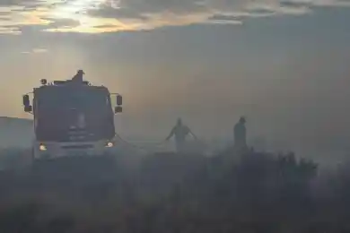 Со степными пожарами в Карагандинской области борются уже 620 огнеборцев