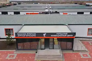 В Нур-Султане достроили инфекционный госпиталь для пациентов с COVID19