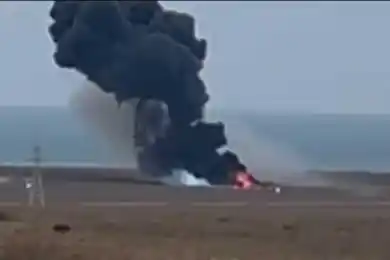 Падение самолета близ Актау авиакомпания назвала «вынужденной посадкой»