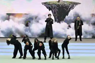 Димаш Кудайберген выступил на концерте в Алматы