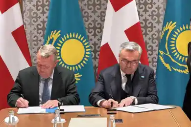 Главы МИД Казахстана и Дании подписали два Меморандума