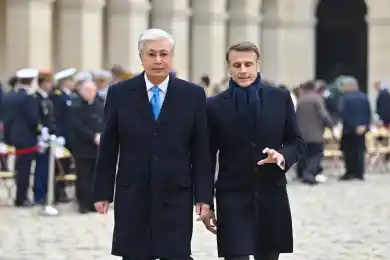 Состоялась торжественная церемония встречи Президента Казахстана