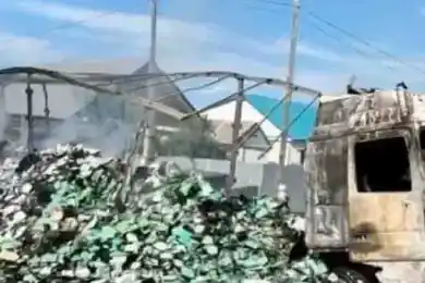 В Актюбинской области мужчина совершил поджог 20 тонн тетрадей