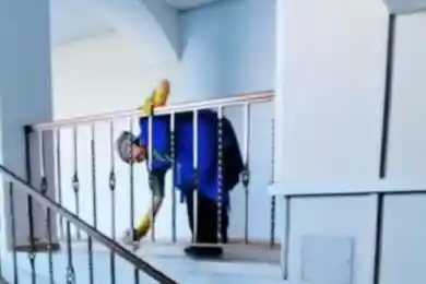 Акимат Актюбинской области отмывают после пожара