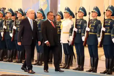 В Акорде началась встреча Президентов Казахстана и Конго