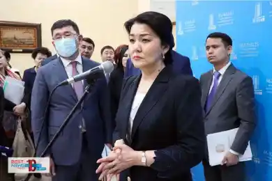 Глава Минздрава РК Ажар Гиният заявила, что готова стать донором своих органов