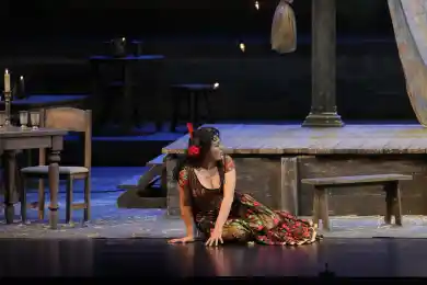 Салтанат Муратбекова успешно дебютировала в образе Кармен