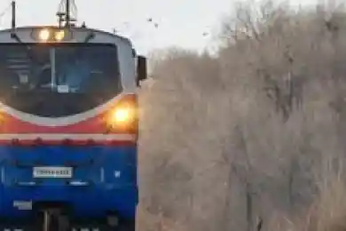 В Костанае потушили загоревшийся тепловоз