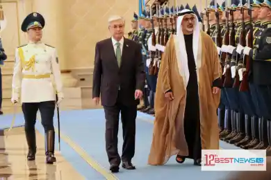 В Акорде началась встреча Президента Казахстана и наследного принца Абу-Даби