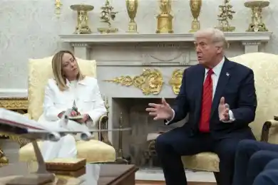 Премьер Италии запустила новый лозунг на встрече с Трампом