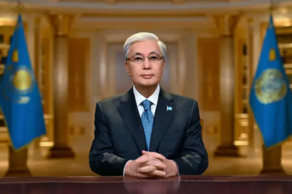 Поздравление Президента Казахстана Касым-Жомарта Токаева с Новым годом