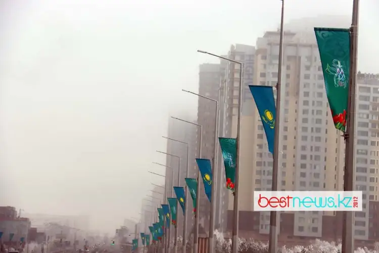 В Нур-Султане ожидается метель