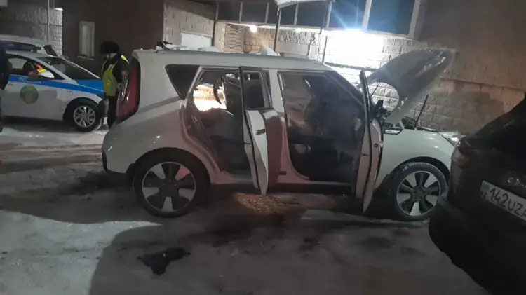 Журналистке Динаре Егеубаевой подожгли машину