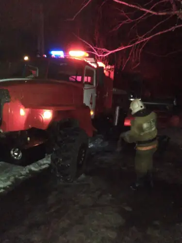 В Атбасаре горел жилой дом, погиб мужчина