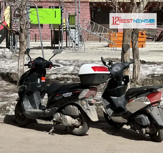 Алматы пока лидирует по числу зарегистрированных мопедов