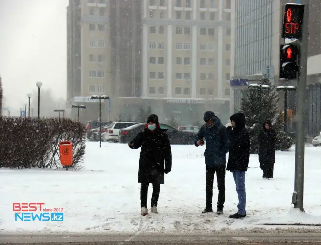 Снова морозы: погода по Казахстану на 12-14 января