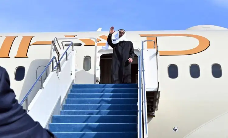 Визит наследного принца Абу-Даби завершён