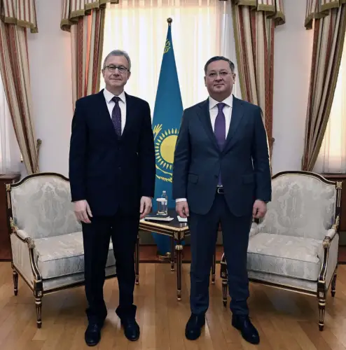 Посол Розенблюм завершает дипмиссию в Казахстане