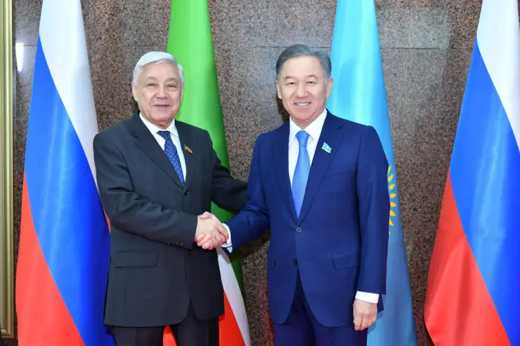 Нурлан Нигматулин принял Спикера Госсовета Татарстана